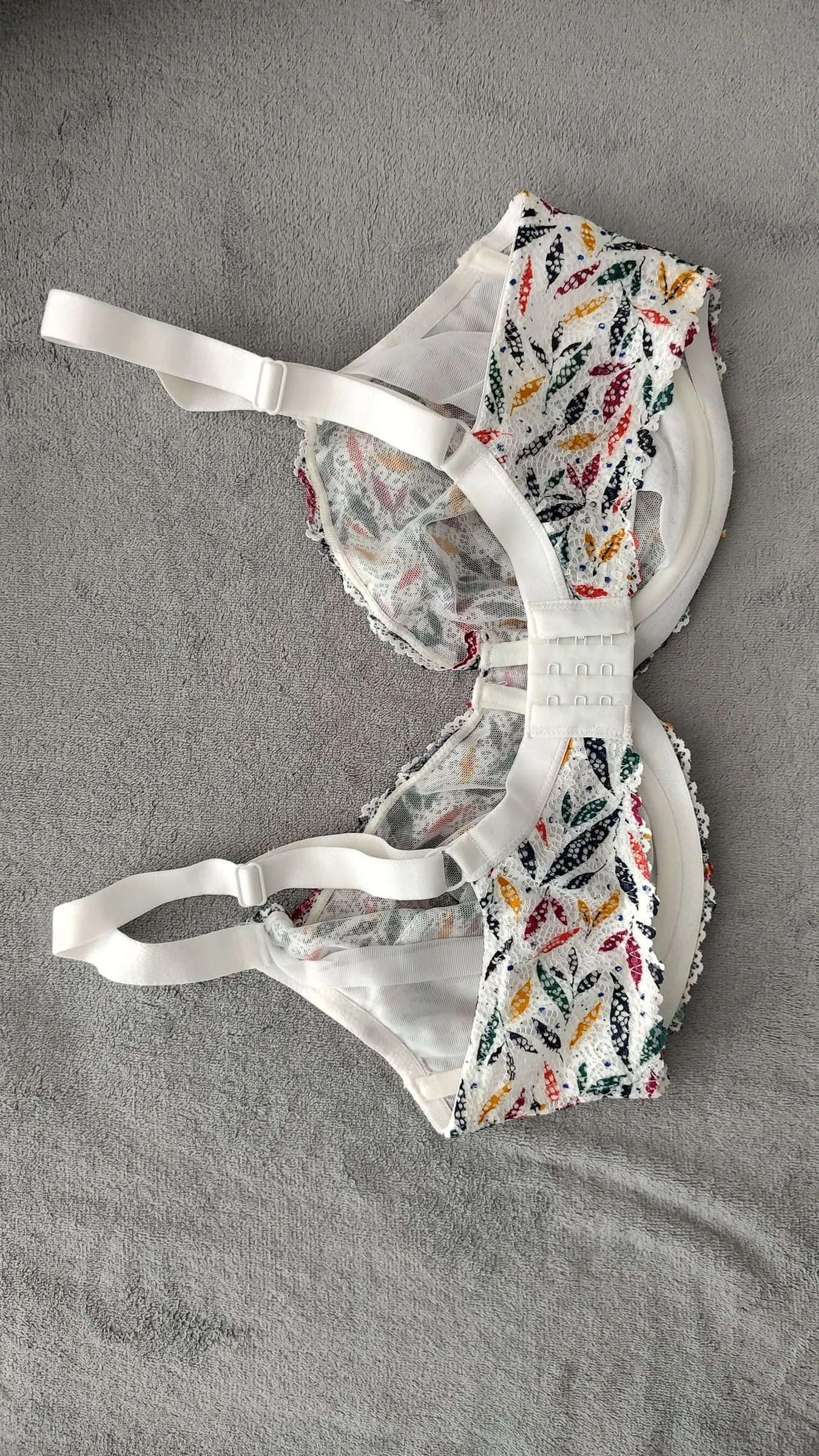 Soutien-gorge 95E neuf - In extenso - blanc à motifs colorés – photo 3